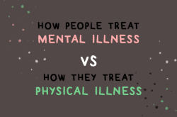 yrbff:  How We Treat Mental Illness Vs. How We Treat Physical Illness 