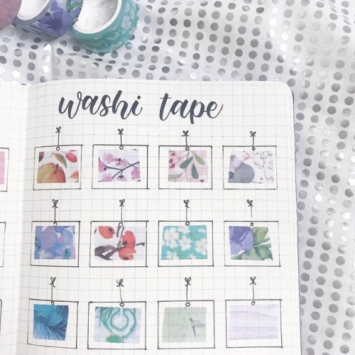 pridebulletjournal: Washi tape swatches ♥️