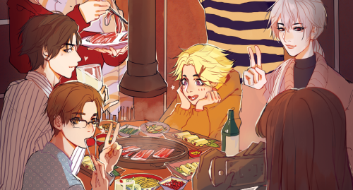 vacuumchan:my preview for mmfoodzine! preorders are already open here  ✨one of my favourite MysMe 