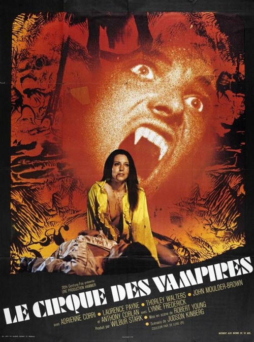 johnny-dynamo:“VAMPIRE CIRCUS” (1972) Dir.: Robert Young - Póster francés 