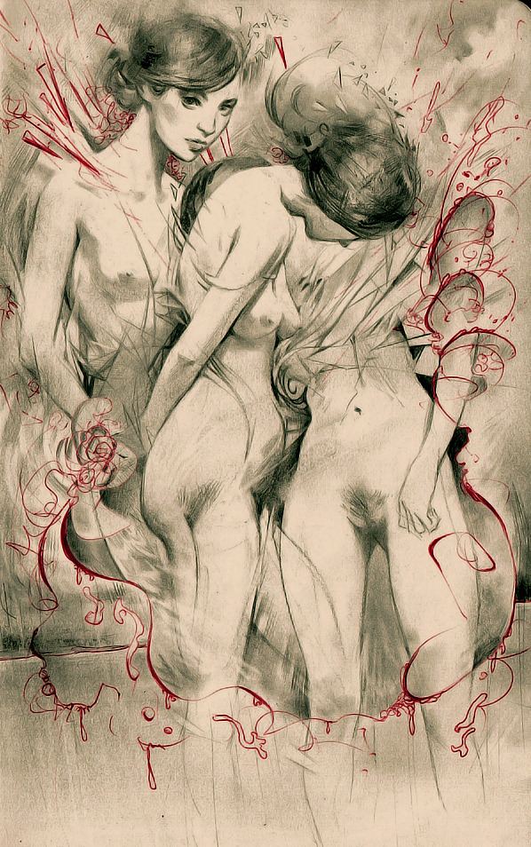 fer1972:  Drawings and Sketchbooks by Miles Johnston 