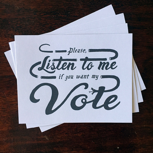 FREE printable file for postcards to write your representatives. Calling is a much more effective me