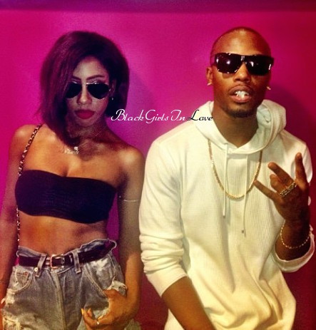 blackgirlsinlove:  Singer/Songwriter Sevyn Streeter and her boyfriend rapper B.o.B