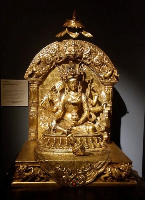 Goddess Vasudara, Nepal, art and photo from Bodhisattva gallery, interested parties can obtain more 
