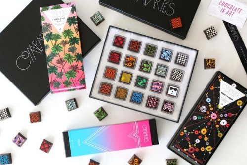 nae-design:Love Compartes Chocolate‘s pop packaging design!