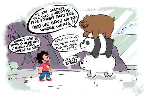 oasiscommander51:  Steven would make a good tour guide if he wasn’t  constantly being attacked by gem creatures :) 