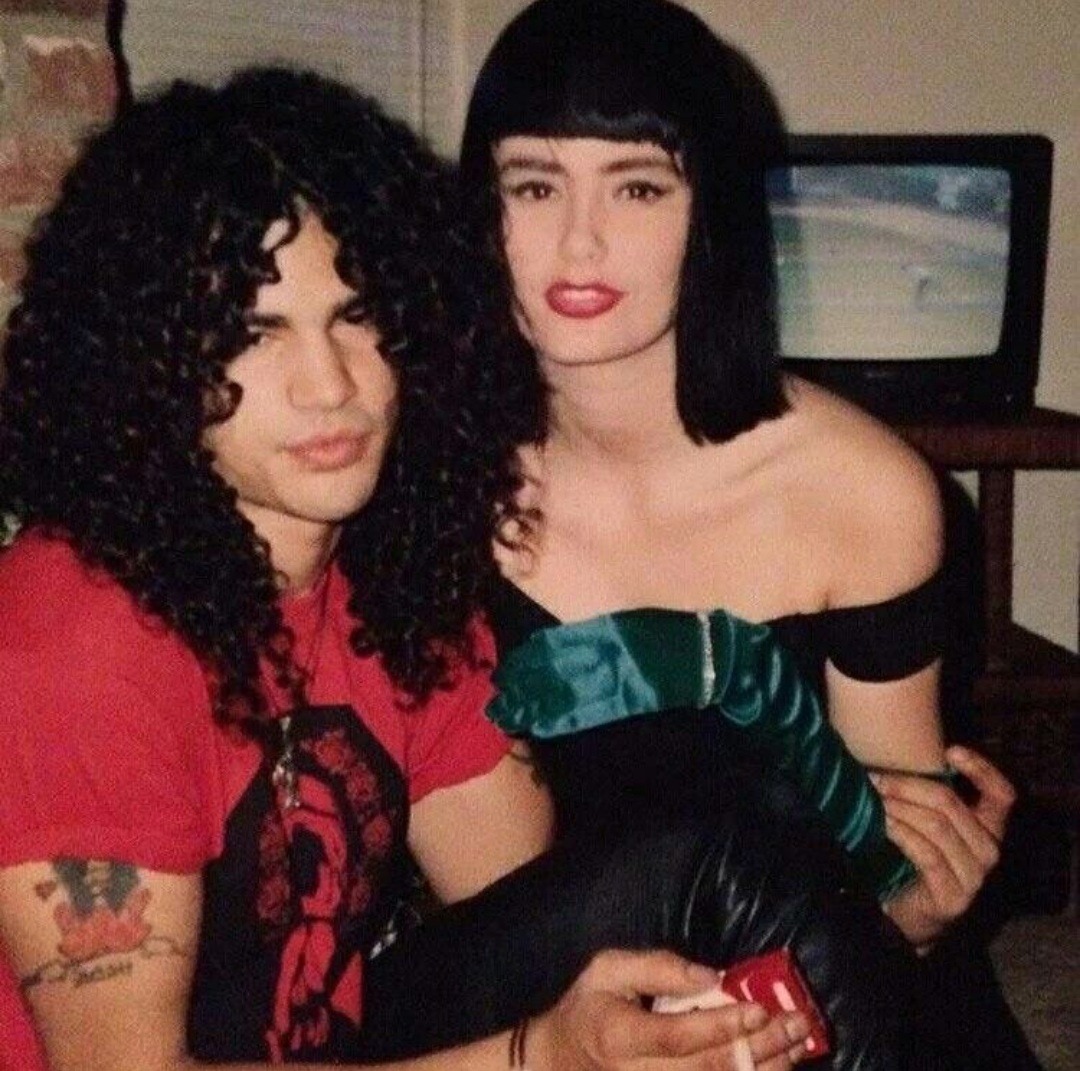 Ashley — Slash, Meegan Hodges, Steven Adler, Ash Hudson,...