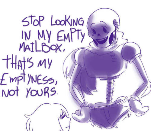 badgertablet: skelestarboy: is paps ok..???? does he need a nap or smth? GOD OP YOU JUST MADE MY ENT