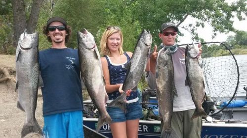 2014 Salmon Season Opening Day Was Great!!!