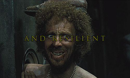 "We Will Crush You, Motherfuckers!" Andrew (Ewen Bremner), Snowpiercer
