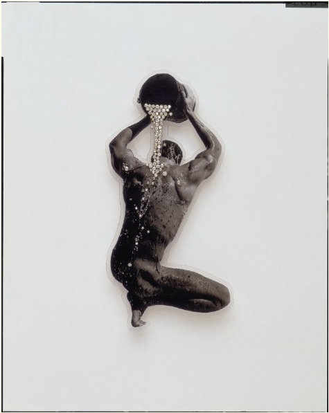 Gijs Bakker: Aquarius, 1990, brooch made with photograph and diamonds   Stedelijk Museum Amsterdam