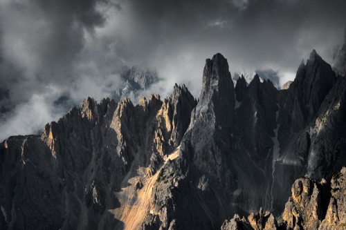 Misurina, Black &amp; Gold by Jérôme Berbigier. (via Misurina, Black &amp; Gold