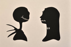 princessesfanarts:  Handcuts Silhouettes by