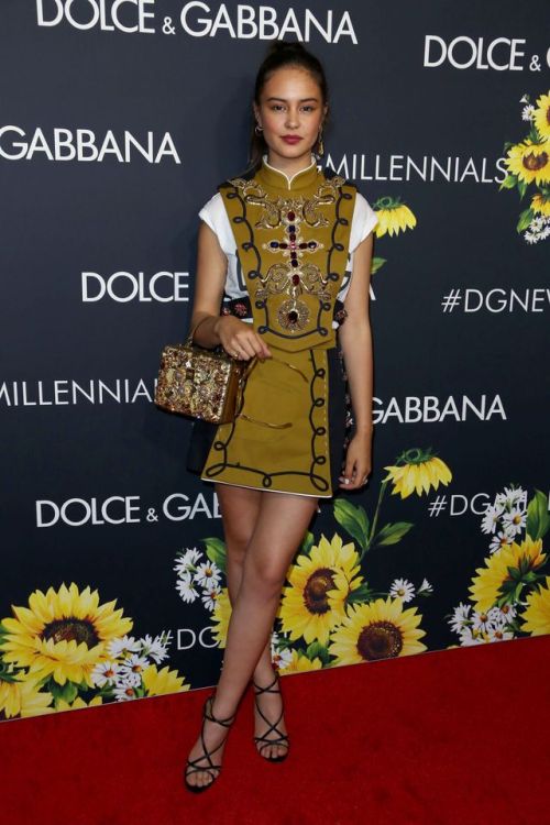 Courtney Eaton attends Dolce &amp; Gabbana New Vision and Millennials Party held at Bootsy Bello