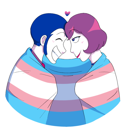 mariaisshiki:HAPPY FIRST DAY OF PRIDE TO THE BEST T4T BI4BI COUPLE