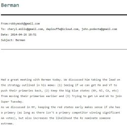 gogomrbrown:     THEY WERE RIGGING THE PRIMARY BACK IN 2014 (Email ID 43823) truly sickening.. even more sickening is the blind Hillary supporters that preach democracy, while evidence shows there is none 