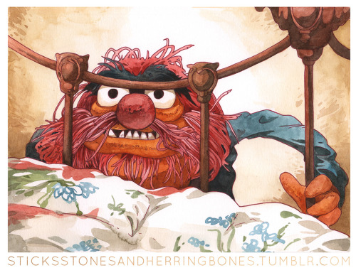 HAVE YOU SEEN THIS MAN MUPPET?This is the seventh installment in my Twin Peaks/Muppet mashup series.