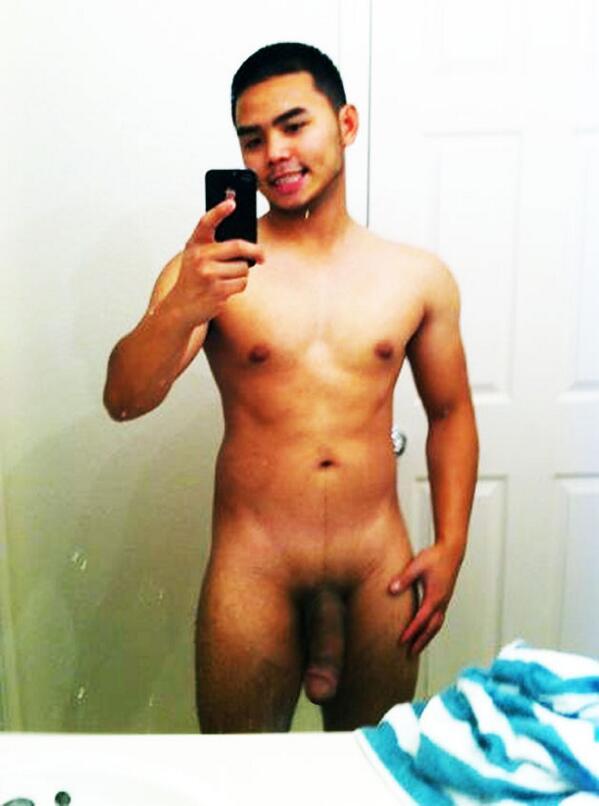 bigasianman:  lelakiasia:  Damn that’s big for a semi hard….  BIG ASIAN MAN