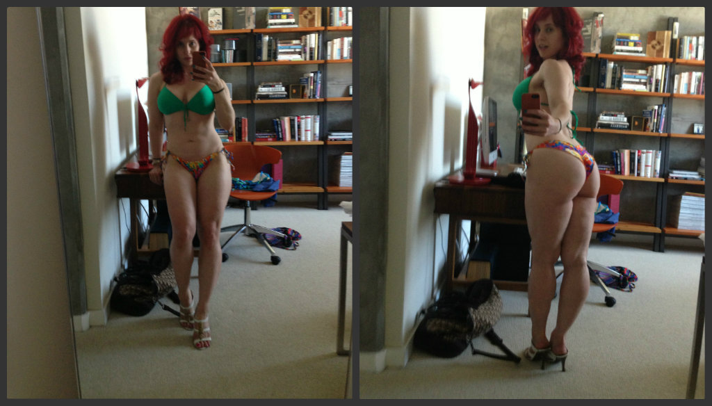 andrearosu:  Packing for Hawaii!!  One of the bathing suits I can’t wait to prance
