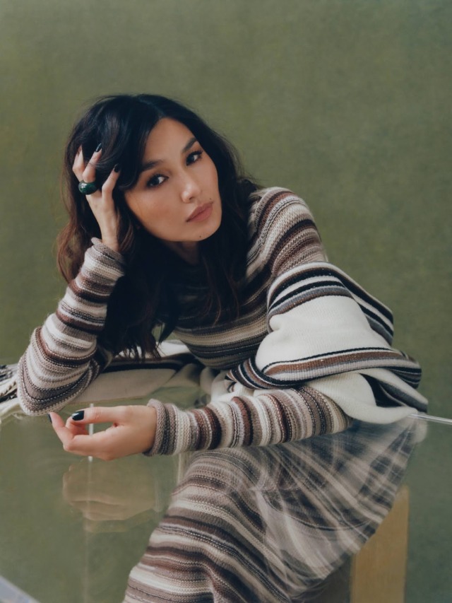 Gemma Chan in Porter Edit November 2021 by Annie Lai