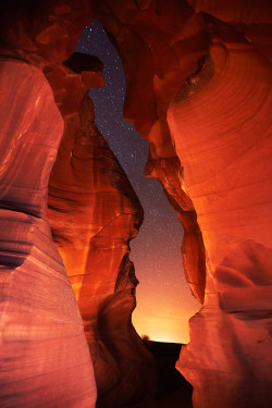 llbwwb:  (via 500px / Evening in the Antelope Slot Canyons by Rick Rose) 