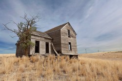 Abandoned Farmhouse, Adams County, Washington |