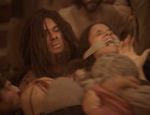 popularbondage:  Noah’s Ark (Film, 1999) The biggest DVD release this week is the polarizing Russell Crowe-starring version of Noah.To mark the occasion, here’s an earlier take on the same story (starring Jon Voight, by the way, which was kind of