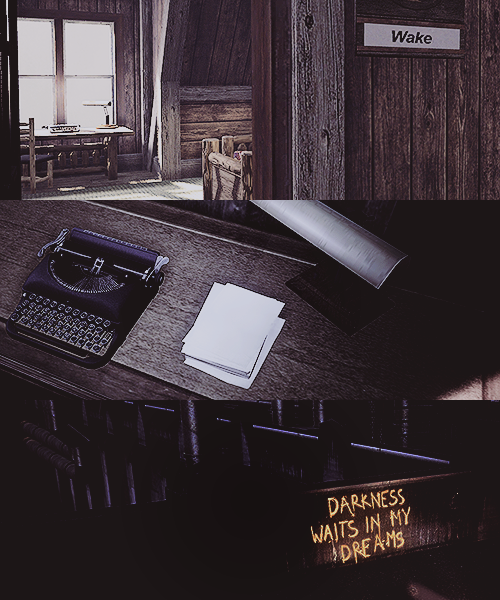  Alan Wake random stuff &amp;  quotes 