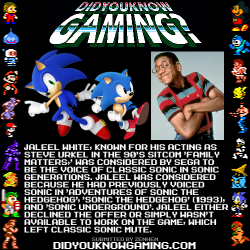 didyouknowgaming:  Sonic Generations.  Video