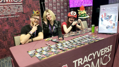 LIVE, from BURBANK, CALIFORNIA!It’s the TRACYVERSE BOOTH, at HentaiCon, as streamed by our fin