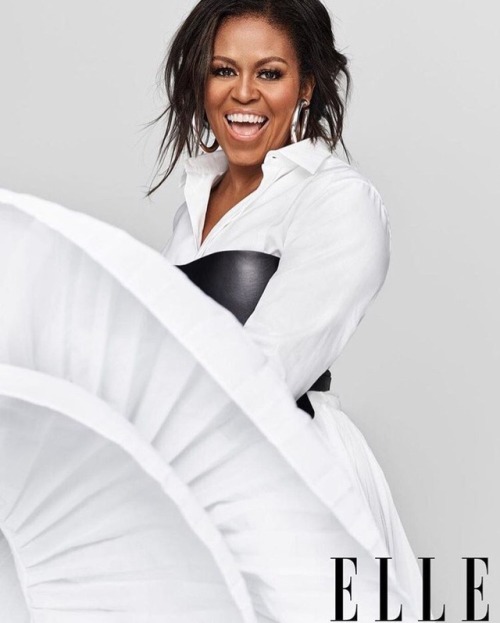 MICHELLE OBAMA x ELLE DECEMBER 2018 -The Oprah Issue! 1966mag.com