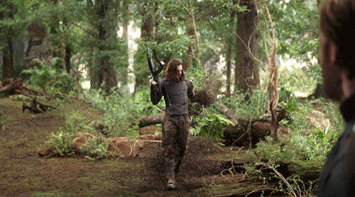 jensenackesl:Bucky Barnes + last shots