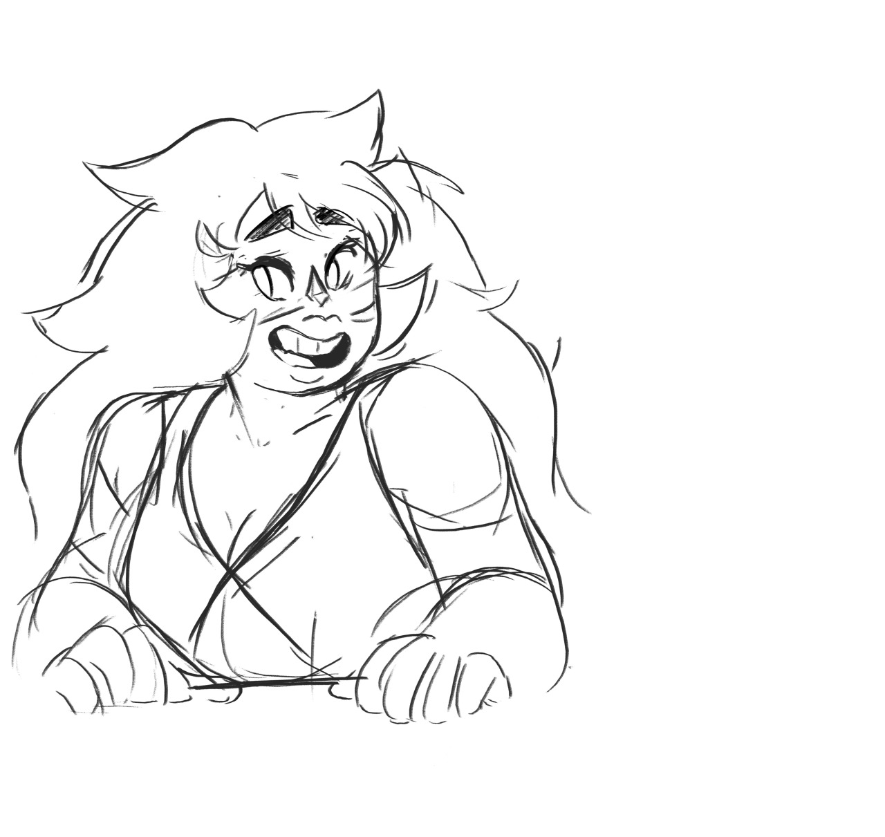 sparkbat:  I really enjoy drawing Jasper, a LOT. Here’s my sketches for warming