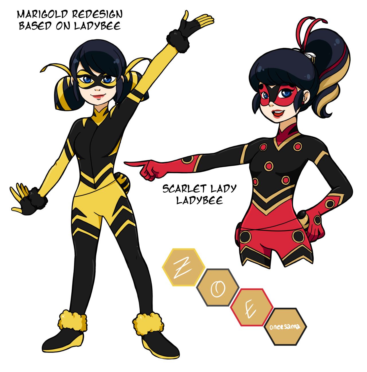 Scarlet lady miraculous ladybug