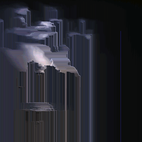 crossconnectmag:Chromo Valdez:  Glitch Landscape GifsChromo Valdez is the art project of a touring m