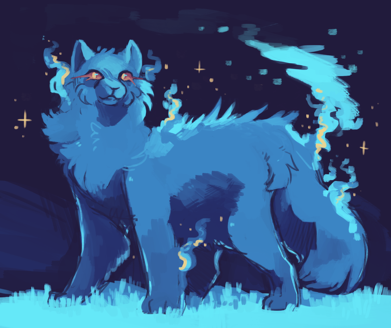 Lost Warrior Cats Facts — finchwingart: An update on that Bluestar