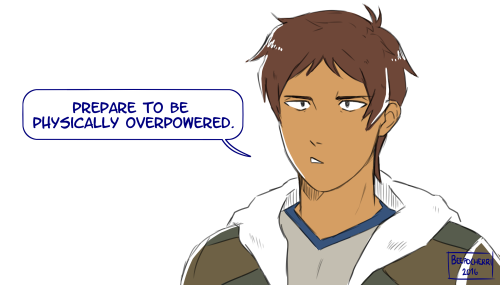 beepocherriart: Lance stop messing with the team dad. I marathoned the new Voltron on Friday and I&r