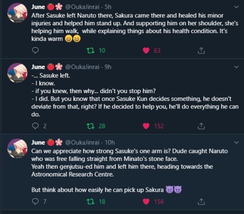 amitds:  Naruto Retsuden spoilers by @OukaJinrai So basically Sasuke wants to save Naruto, Naruto doesn’t want him to risk himself and be burdened, Sasuke is adamant and they end up in another chidori vs rasengan situation but Naruto’s rasengan disappears