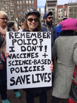 sixpenceeeblog:At the March of Science today.