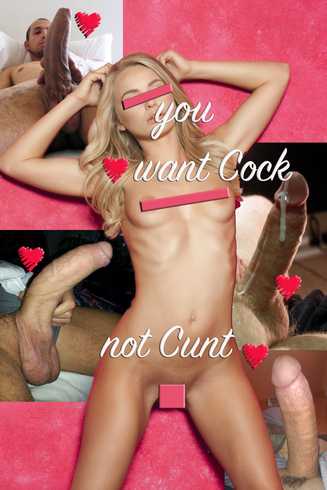sissyjanet026:  If you find that you’re still attracted to icky pussy, spend 3
