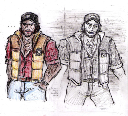 lucky-draws:some travises…..i’ve started a second playthrough of that very esteemed game silent hill origins