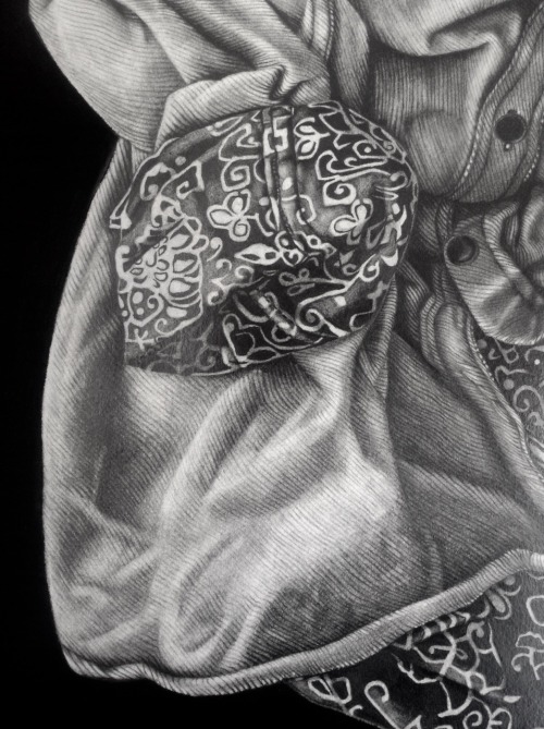 vasilikifilou: Charcoal and graphite on paper (100X70) - Detailed. Filou Vasiliki 2015. Filou Vasili