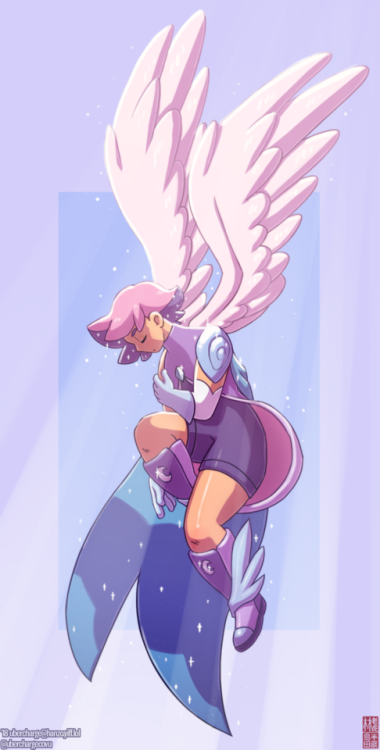 draekon: sub giveaway prize! glimmer from she-ra with wings :-)  ✨ commissions | patreon | tip jar |