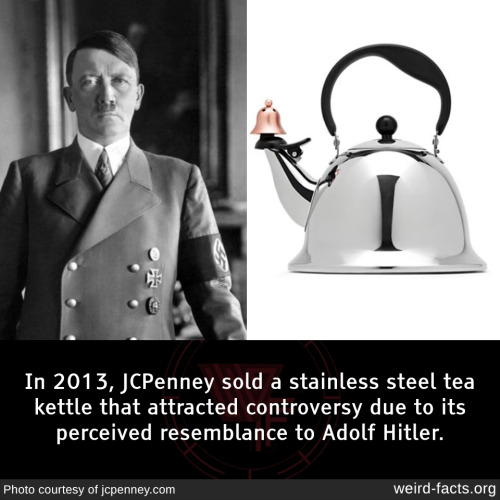 In 2013, JCPenney sold a stainless steel tea kettle that attracted controversy due to its perceived 