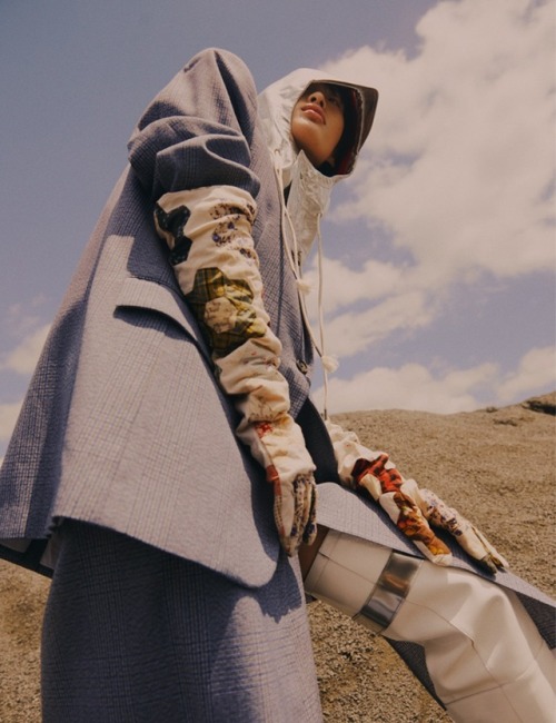 rafswerk:   “Space X” He Jing   by  James Brodribb   for Muse Magazine No. 50, A/W 2018 