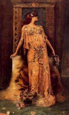 farewellophelia:  Sarah Bernhardt as Cleopatra,