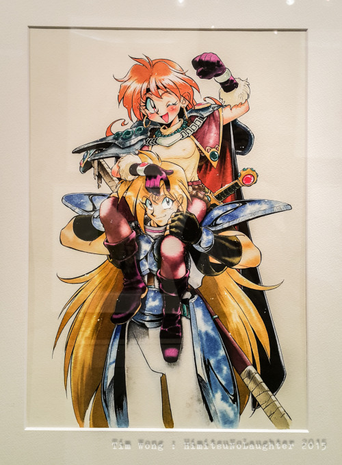 himitsunolaughter:Slayers 25th Anniversary Exhibit at GoFa Set 1: Unchanging set 1An amazing show wi