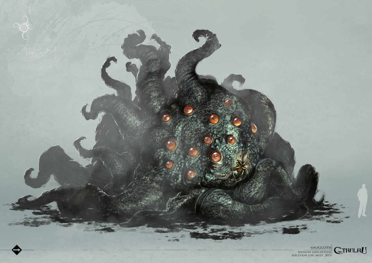 thecollectibles:Bestiary for the Call of CTHULHU RPG by  Loïc Muzy  