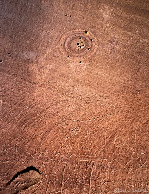 CRFS Panel, UT. A mix of petroglyphs, pictographs, historical graffiti, and not-so-historical graffi