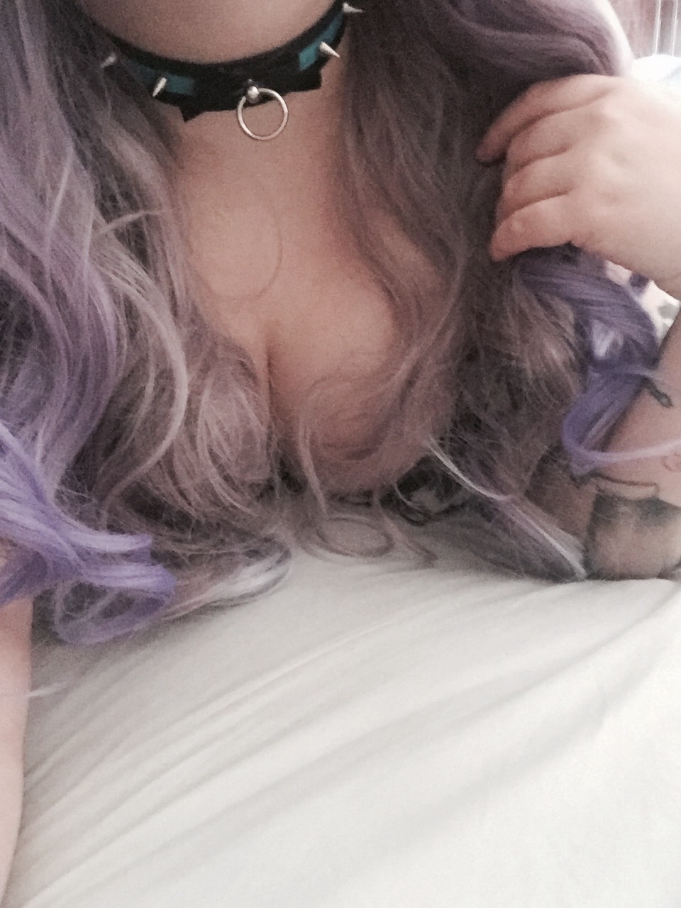 livingdeadsam:  Daddy’s Little Doll. KPP collar, corset and a whole lotta love.